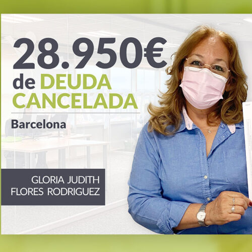 Repara tu Deuda Abogados cancela 28.950 € en Barcelona (Catalunya) con la Ley de Segunda Oportunidad