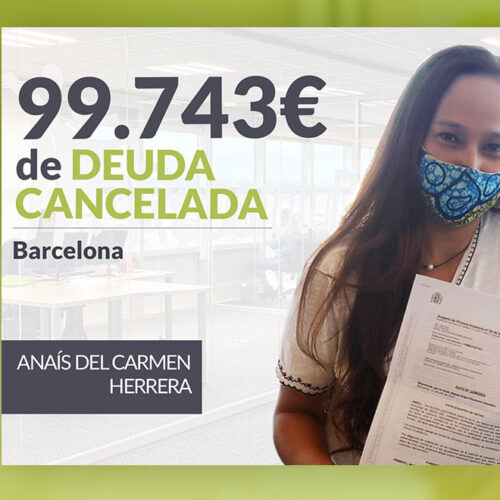 Repara tu Deuda Abogados cancela 99.743 € en Barcelona (Catalunya) con la Ley de Segunda Oportunidad