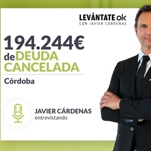Javier Cárdenas habla con una nueva exonerada de Repara tu Deuda por la Ley de Segunda Oportunidad