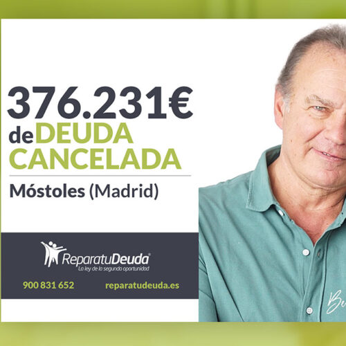 Repara tu Deuda Abogados cancela 376.231 € a un matrimonio de Móstoles (Madrid) con la Ley de la Segunda Oportunidad