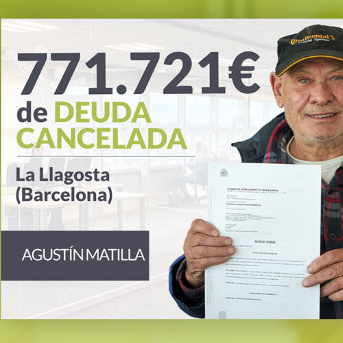 Repara tu Deuda Abogados cancela 771.721 € en Barcelona (Catalunya) con la Ley de Segunda Oportunidad