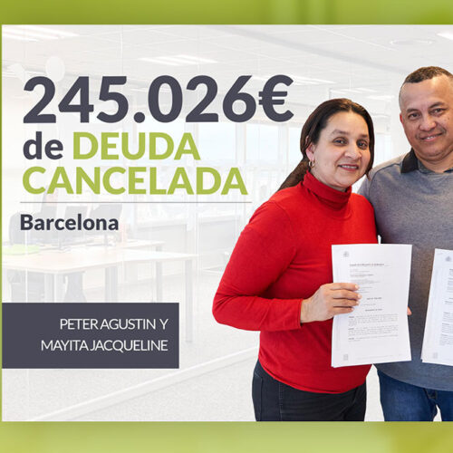 Repara tu Deuda Abogados cancela 245.026 € en Barcelona con la Ley de Segunda Oportunidad