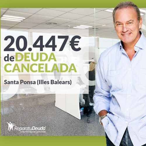 Repara tu Deuda Abogados cancela 20.447 € en Palma de Mallorca (Illes Balears) con la Ley de Segunda Oportunidad