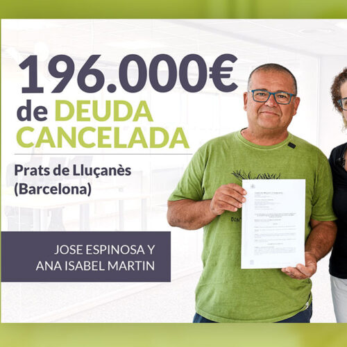 Repara tu Deuda Abogados cancela 196.000 € en Prats de Lluçanès (Barcelona) con la Ley de Segunda Oportunidad