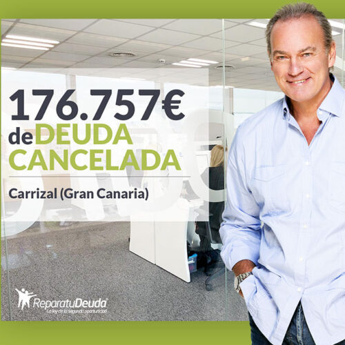 Repara tu Deuda Abogados cancela 176.757 € en Carrizal (Gran Canaria) con la Ley de Segunda Oportunidad