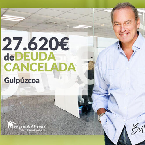 Repara tu Deuda Abogados cancela 27.620€ en Guipúzcoa (País Vasco) con la Ley de Segunda Oportunidad